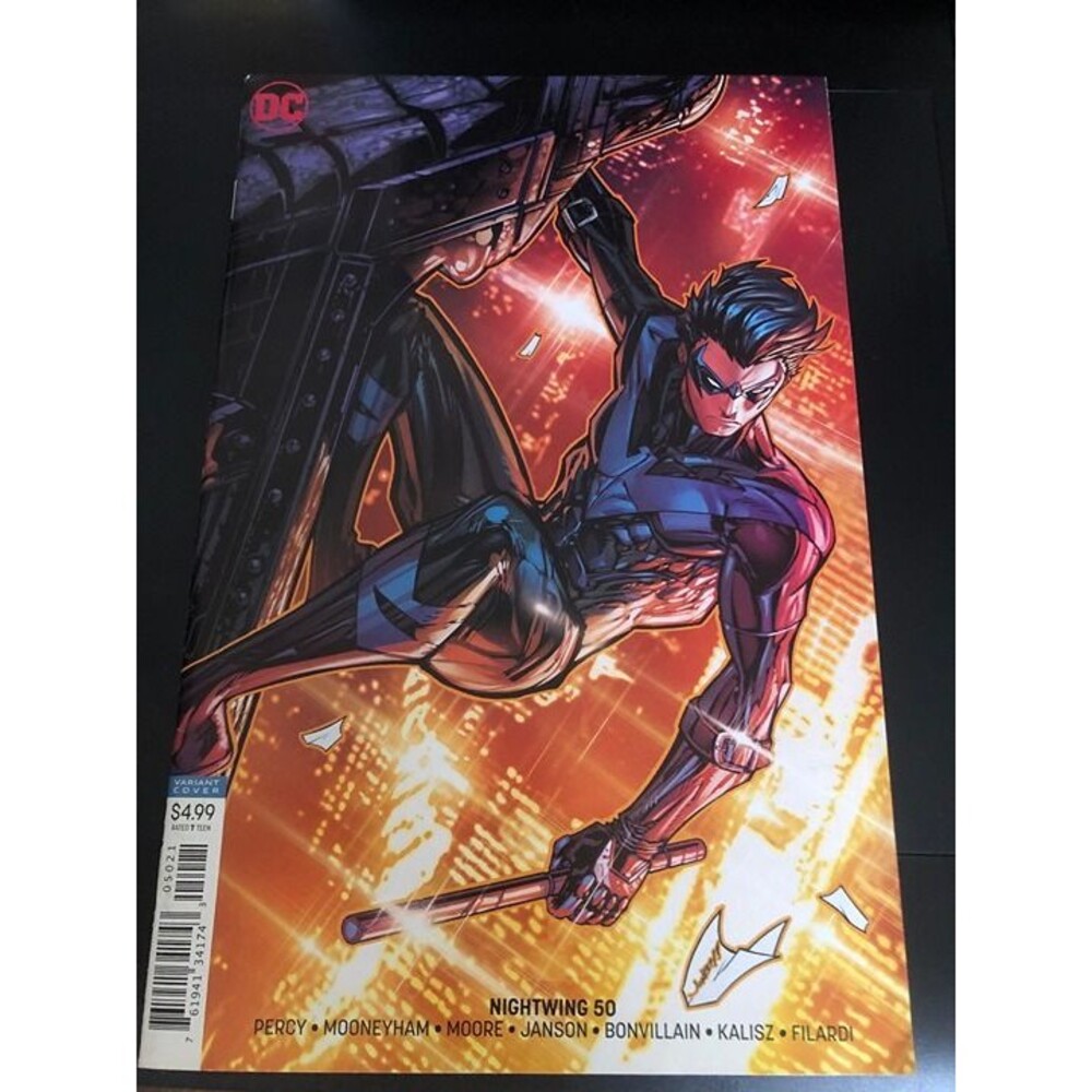 Nightwing #50 Jonboy Meyers Variant Cover DC Comics 2018 HTF